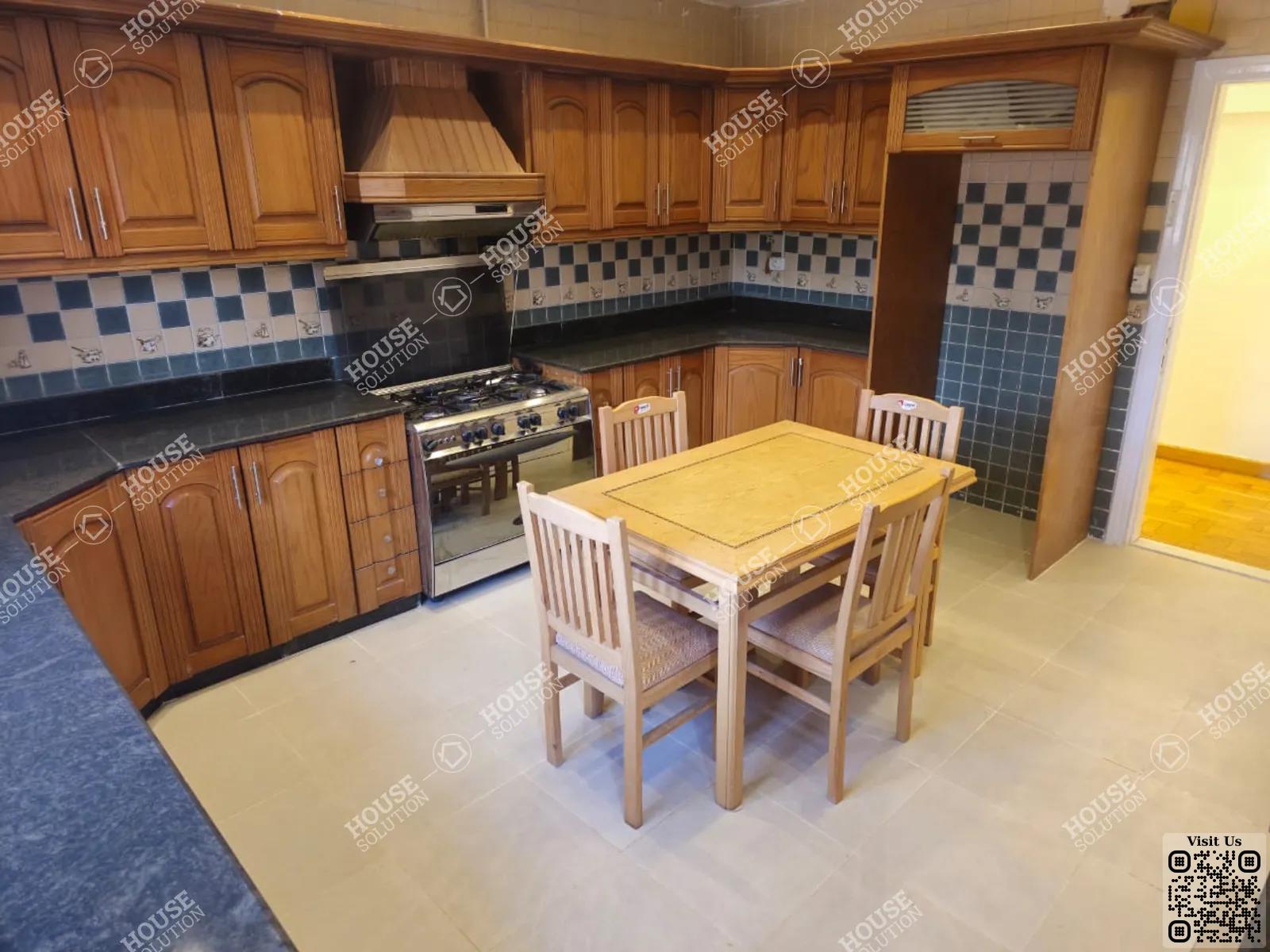 KITCHEN  @ Apartments For Rent In Maadi Maadi Sarayat Area: 265 m² consists of 3 Bedrooms 3 Bathrooms Modern furnished 5 stars #5857-2