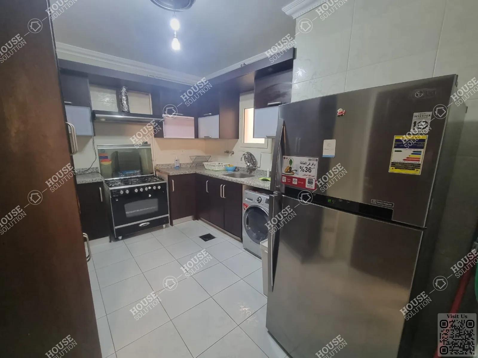 KITCHEN  @ Apartments For Rent In Maadi Maadi Sarayat Area: 180 m² consists of 3 Bedrooms 2 Bathrooms Modern furnished 5 stars #5410-1