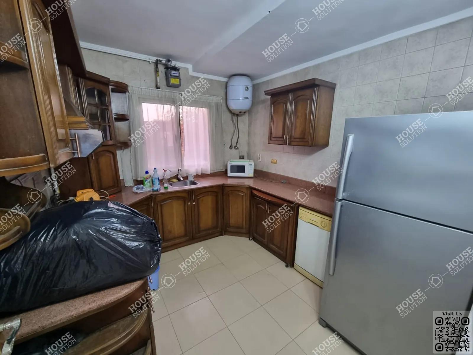 KITCHEN  @ Apartments For Rent In Maadi Maadi Sarayat Area: 170 m² consists of 3 Bedrooms 2 Bathrooms Modern furnished 5 stars #5413-1