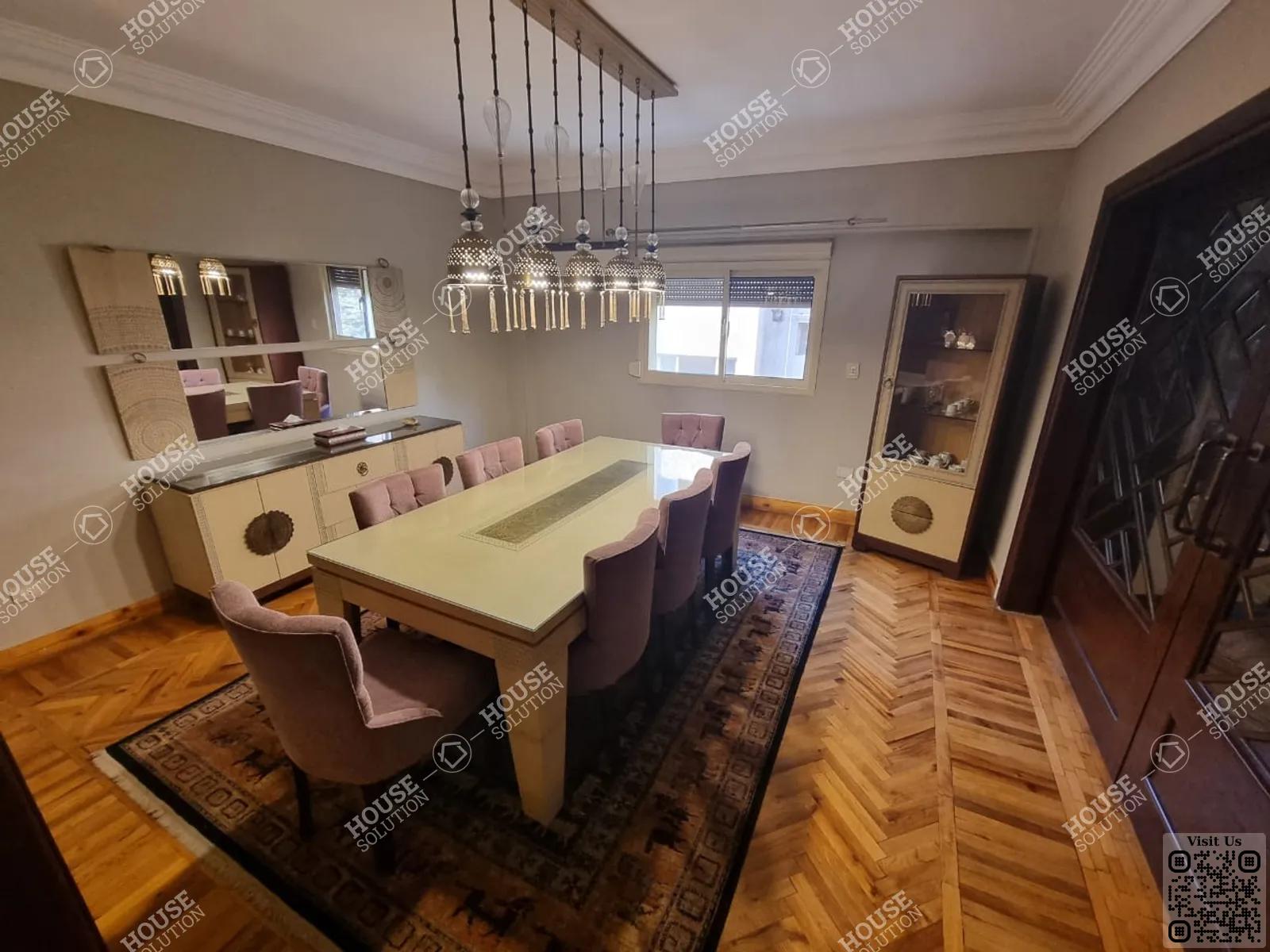 DINING AREA @ Apartments For Rent In Maadi Maadi Sarayat Area: 180 m² consists of 3 Bedrooms 2 Bathrooms Modern furnished 5 stars #5630-1