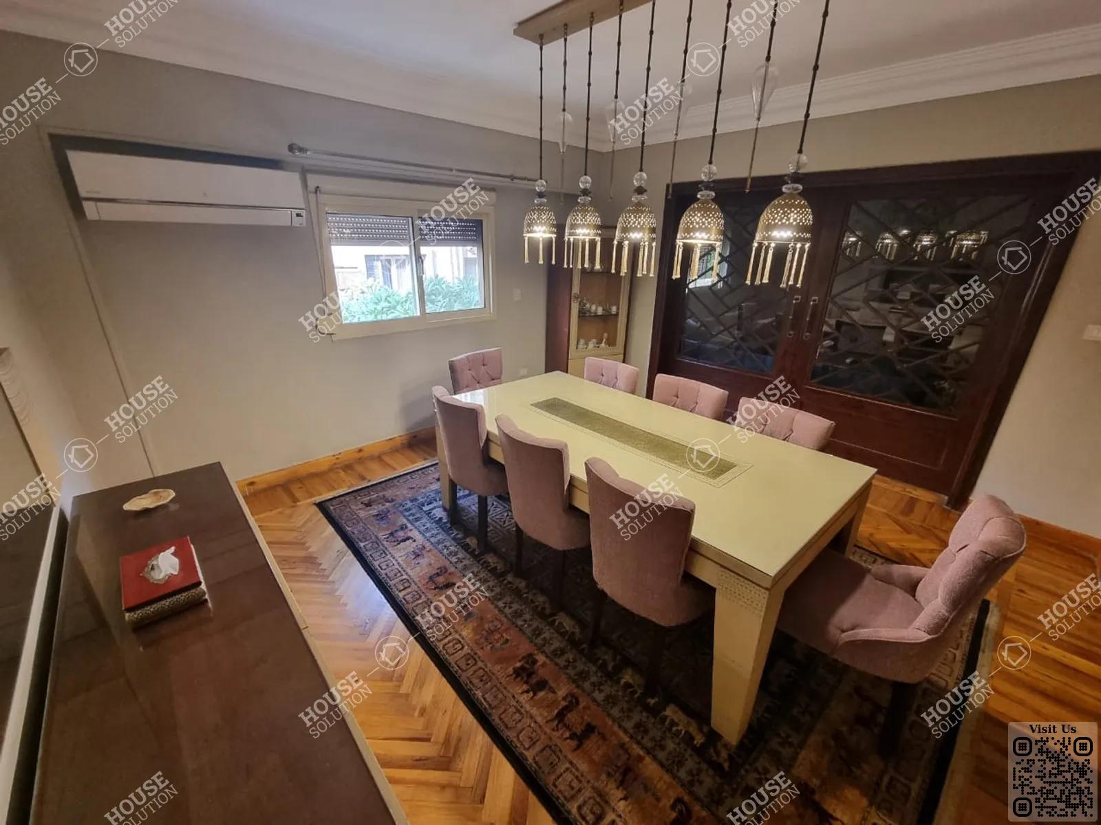 DINING AREA @ Apartments For Rent In Maadi Maadi Sarayat Area: 180 m² consists of 3 Bedrooms 2 Bathrooms Modern furnished 5 stars #5630-2