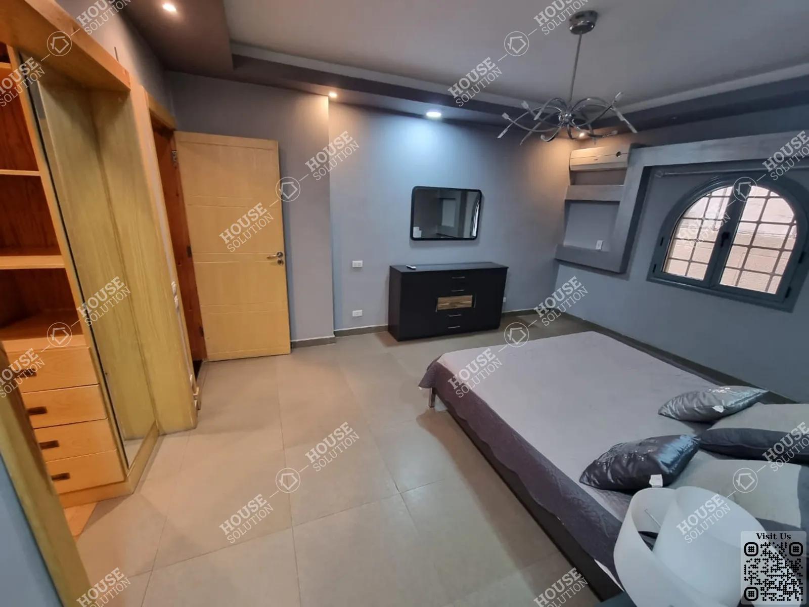MASTER BEDROOM  @ Ground Floors For Rent In Maadi Maadi Sarayat Area: 280 m² consists of 3 Bedrooms 3 Bathrooms Modern furnished 5 stars #2503-1