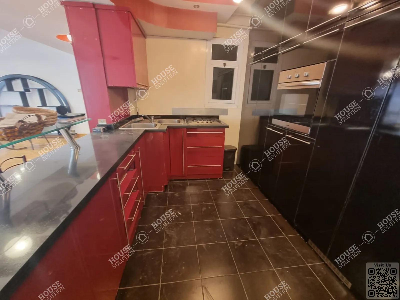KITCHEN  @ Apartments For Rent In Maadi Maadi Sarayat Area: 175 m² consists of 2 Bedrooms 2 Bathrooms Modern furnished 5 stars #2612-1