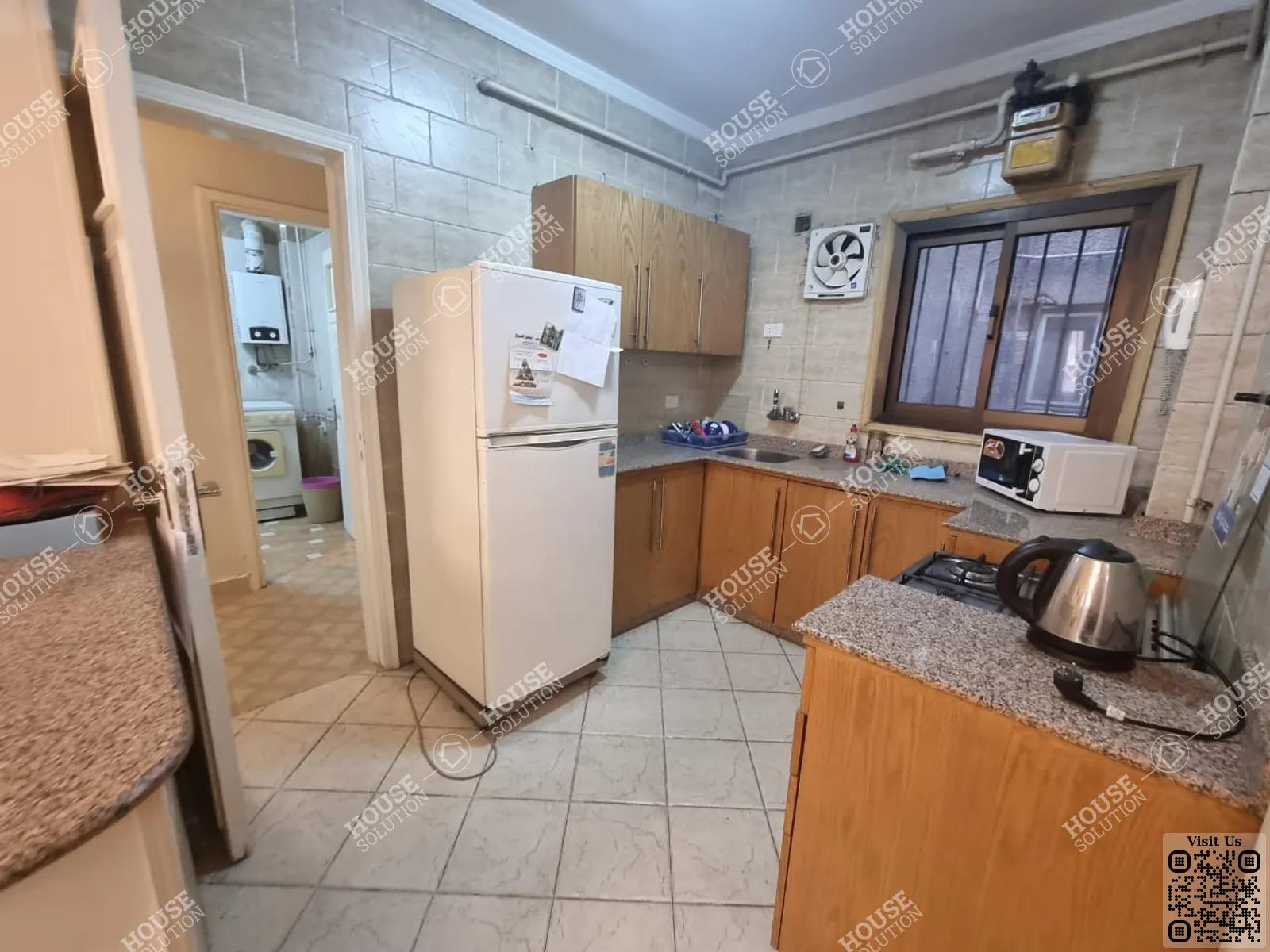 KITCHEN  @ Apartments For Rent In Maadi Maadi Degla Area: 110 m² consists of 2 Bedrooms 1 Bathrooms Furnished 5 stars #3840-1