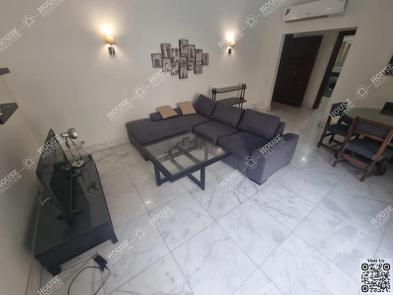 RECEPTION  @ Apartments For Rent In Maadi Maadi Sarayat Area: 160 m² consists of 2 Bedrooms 1 Bathrooms Furnished 5 stars #3884-0