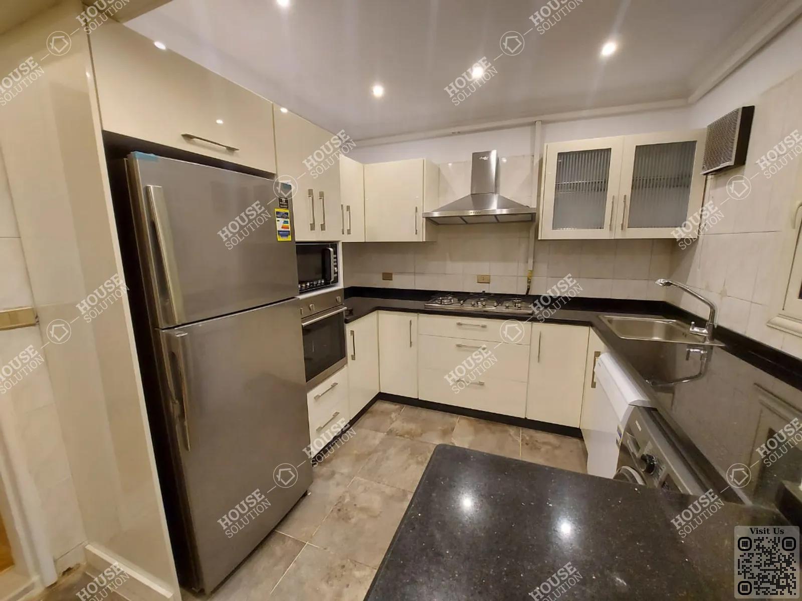 KITCHEN  @ Apartments For Rent In Maadi Maadi Degla Area: 100 m² consists of 2 Bedrooms 1 Bathrooms Modern furnished 5 stars #4730-1