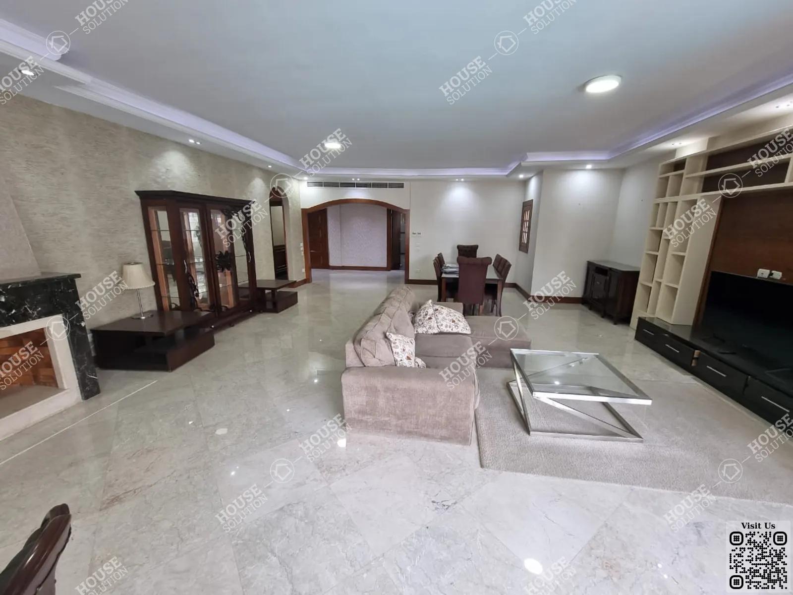 RECEPTION  @ Apartments For Rent In Maadi Maadi Sarayat Area: 350 m² consists of 3 Bedrooms 4 Bathrooms Furnished 5 stars #4897-0
