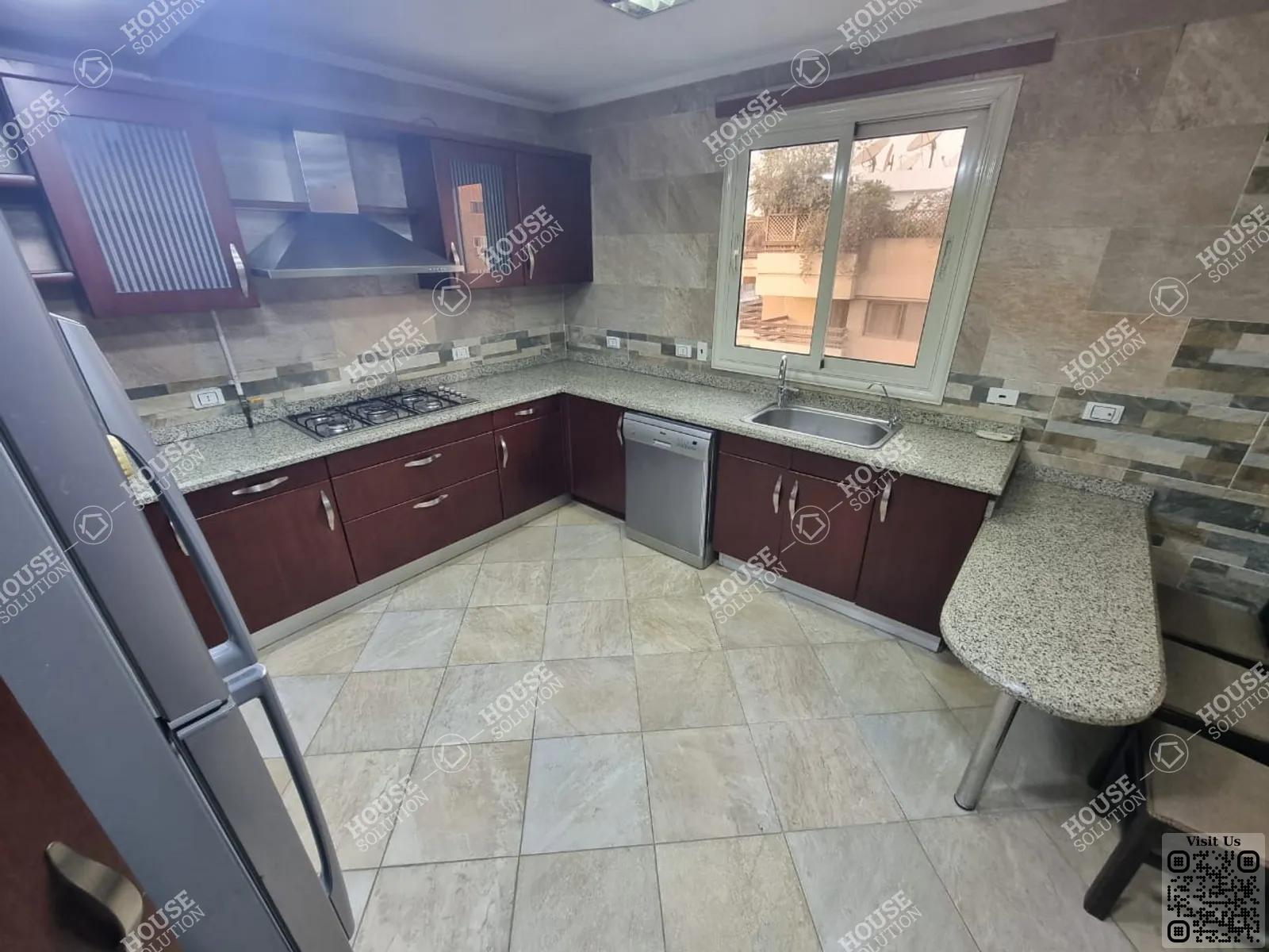 KITCHEN  @ Penthouses For Rent In Maadi Maadi Degla Area: 240 m² consists of 3 Bedrooms 3 Bathrooms Modern furnished 5 stars #4945-2