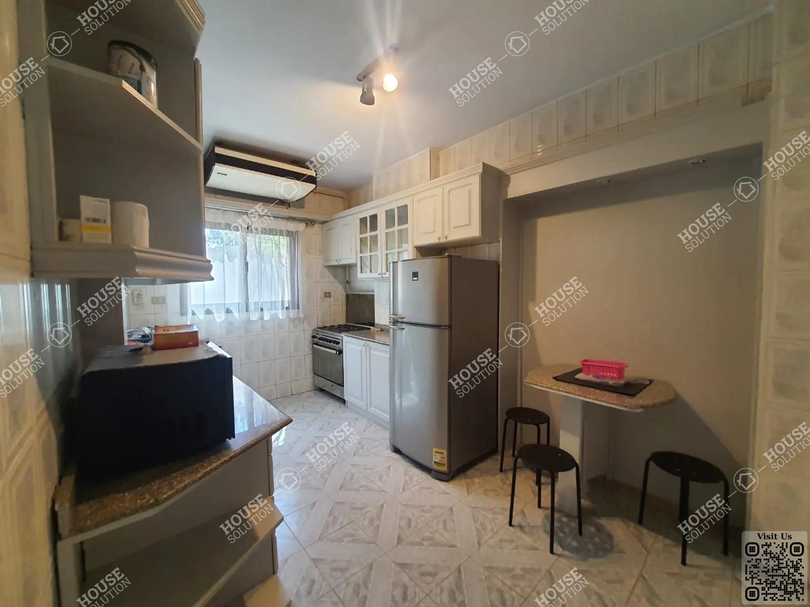 KITCHEN  @ Apartments For Rent In Maadi Maadi Sarayat Area: 220 m² consists of 3 Bedrooms 3 Bathrooms Modern furnished 5 stars #4948-2
