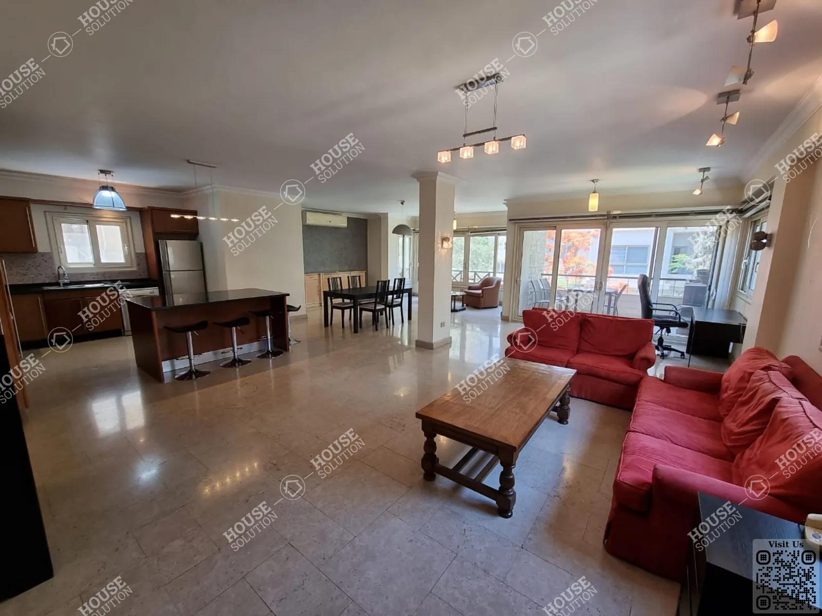 RECEPTION  @ Apartments For Rent In Maadi Maadi Sarayat Area: 240 m² consists of 3 Bedrooms 3 Bathrooms Modern furnished 5 stars #4964-0