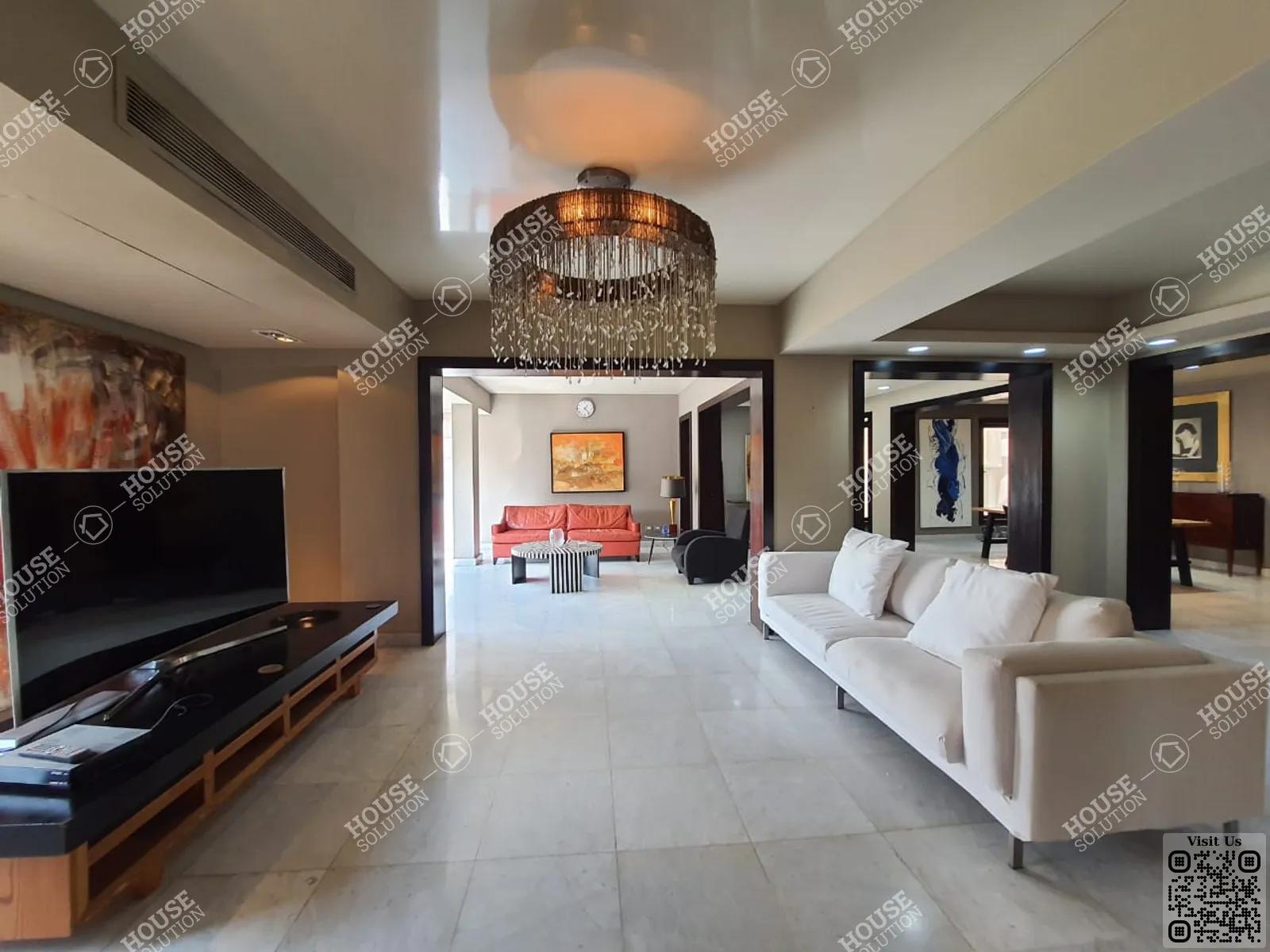 RECEPTION  @ Apartments For Rent In Maadi Maadi Degla Area: 250 m² consists of 3 Bedrooms 3 Bathrooms Modern furnished 5 stars #5195-0