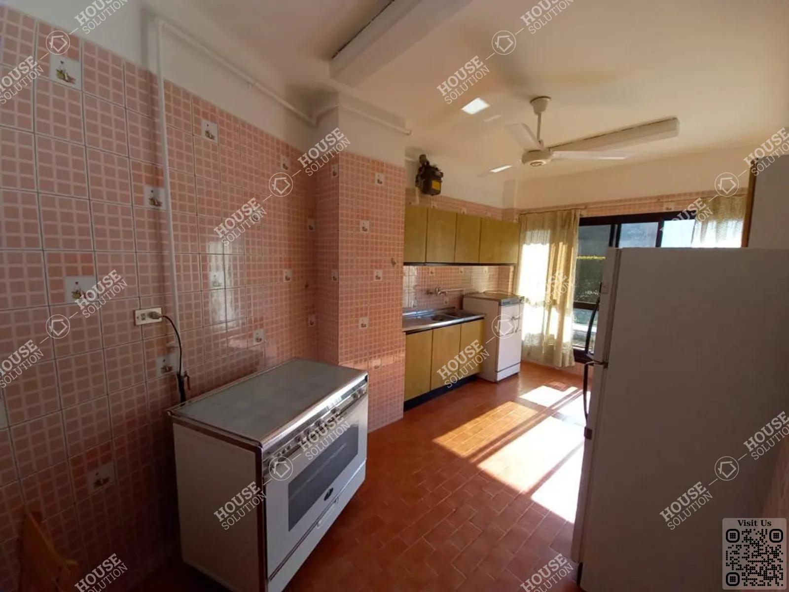 KITCHEN  @ Ground Floors For Rent In Maadi Maadi Sarayat Area: 200 m² consists of 3 Bedrooms 2 Bathrooms Furnished 5 stars #5358-2