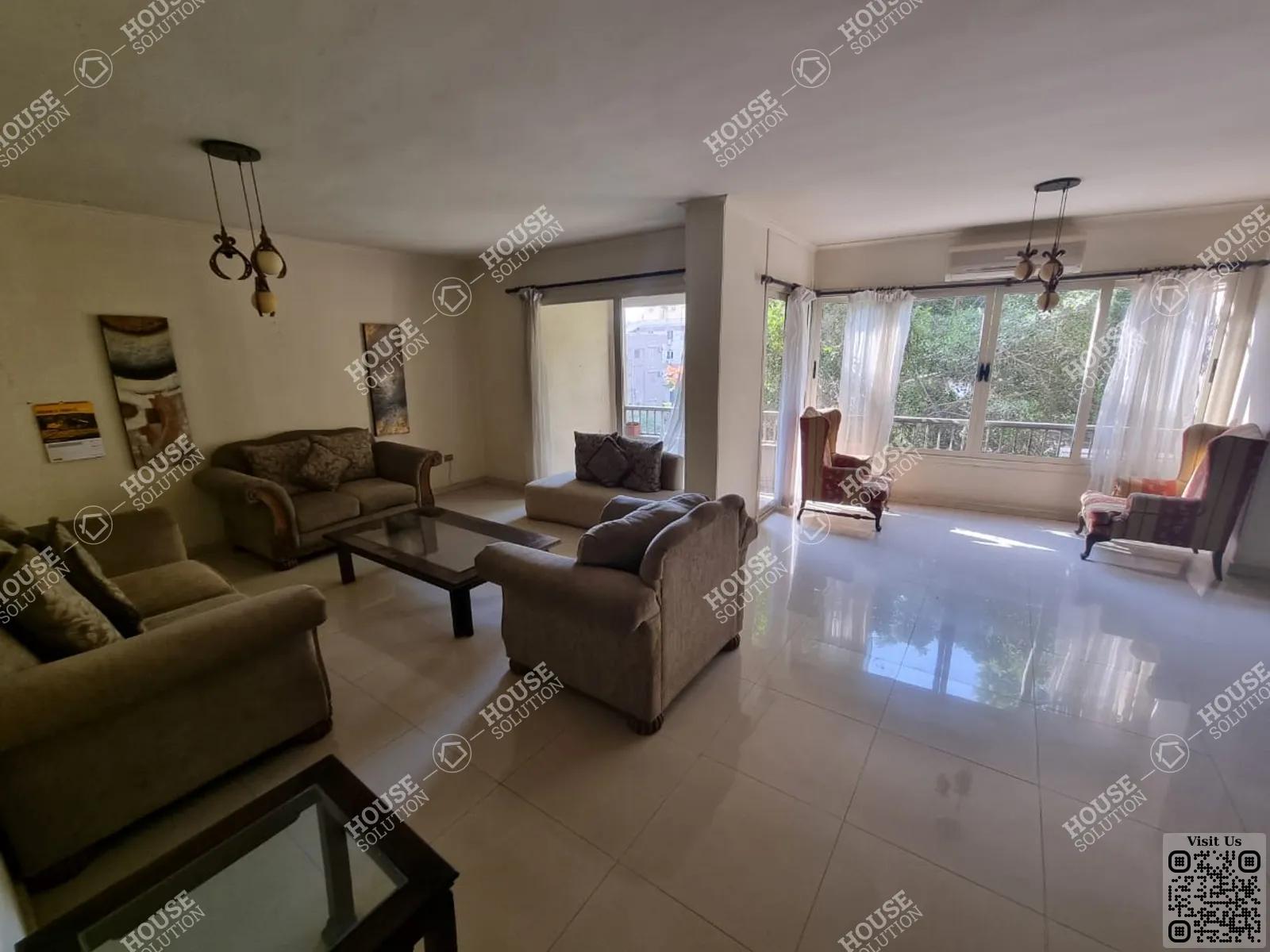 RECEPTION  @ Apartments For Rent In Maadi Maadi Degla Area: 280 m² consists of 4 Bedrooms 3 Bathrooms Modern furnished 5 stars #5480-0
