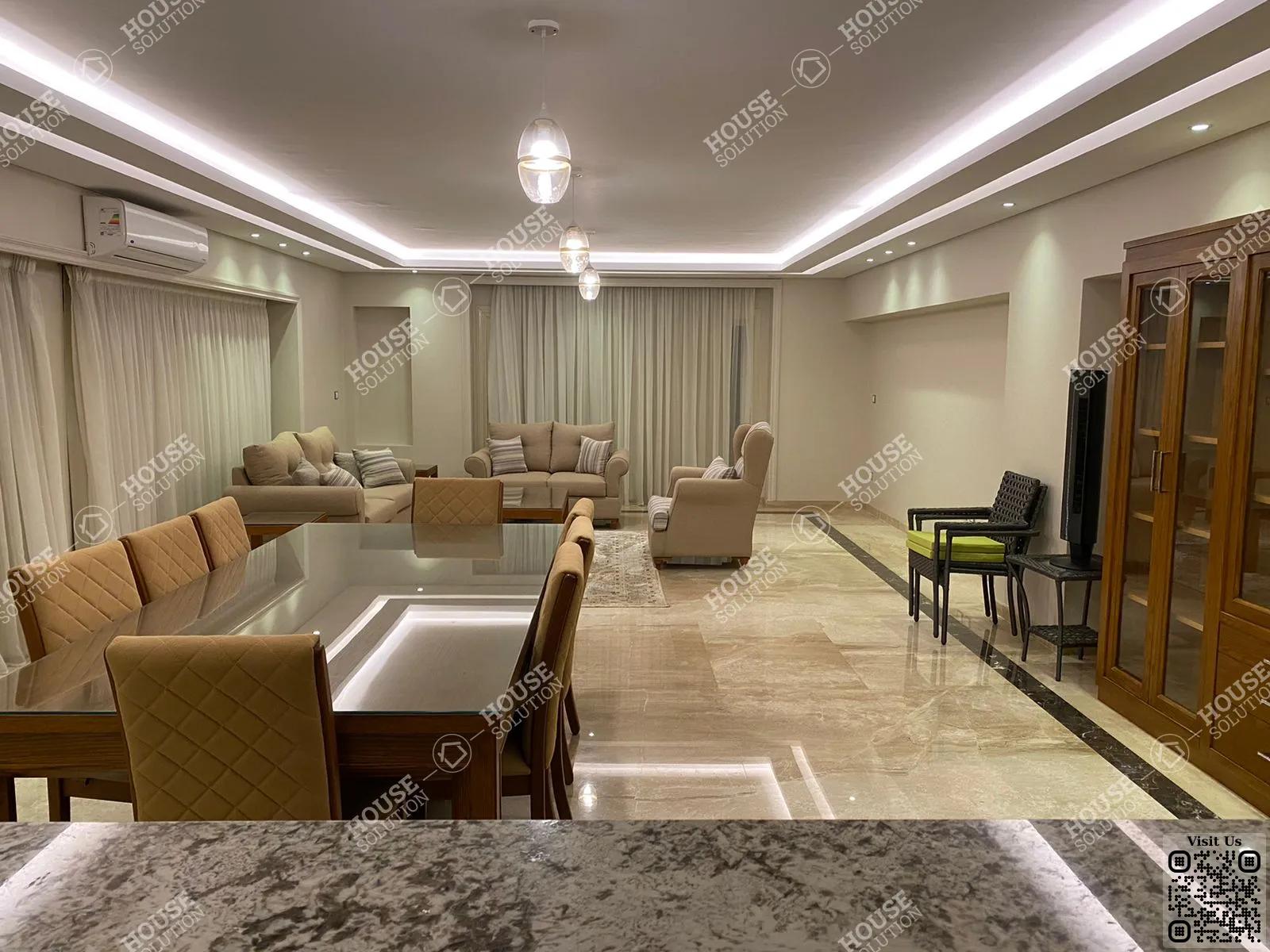 RECEPTION  @ Apartments For Rent In Maadi Maadi Sarayat Area: 240 m² consists of 3 Bedrooms 3 Bathrooms Modern furnished 5 stars #5566-1