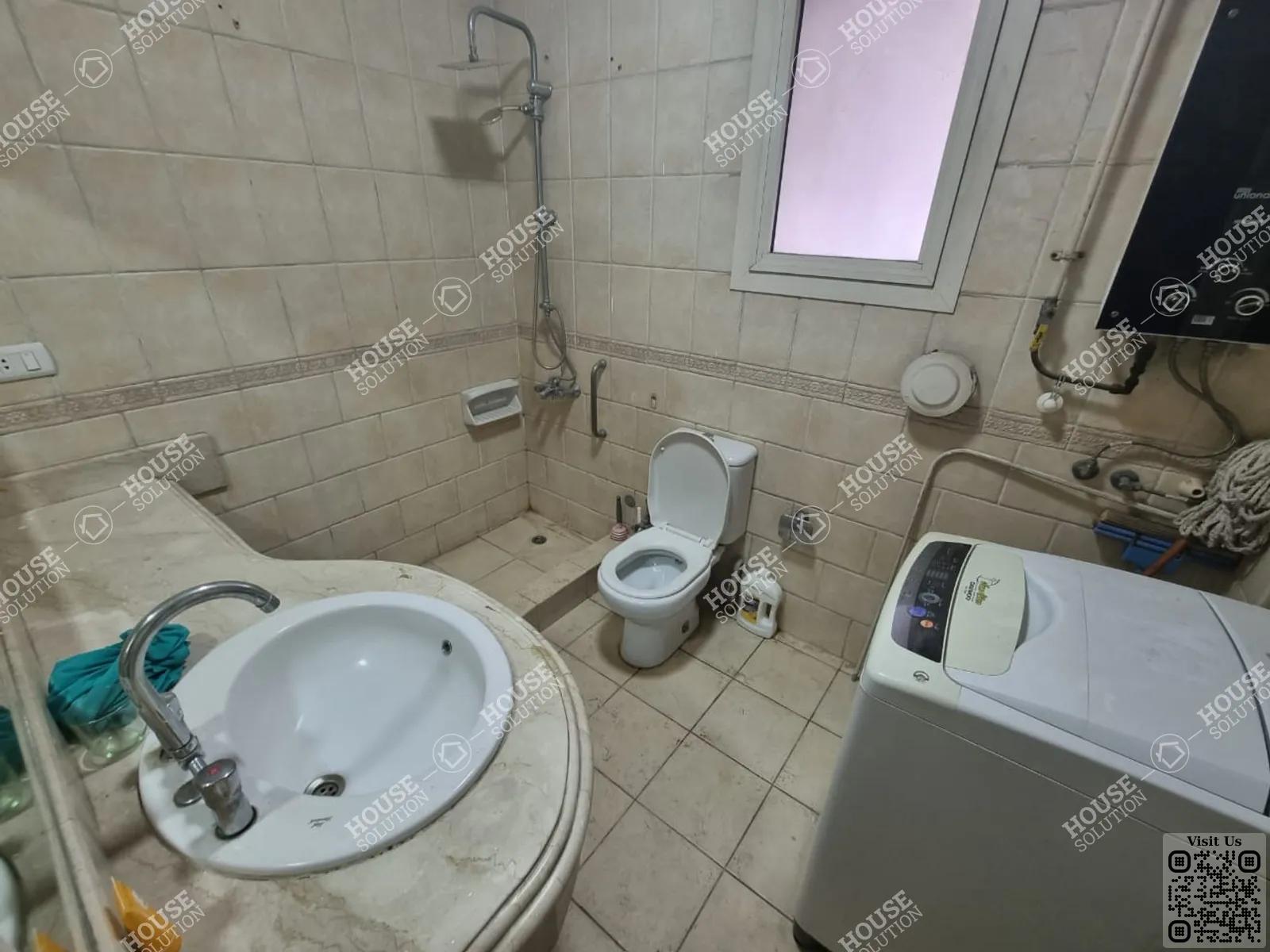 BATHROOM  @ Apartments For Rent In Maadi Maadi Degla Area: 110 m² consists of 2 Bedrooms 1 Bathrooms Furnished 5 stars #5582-2