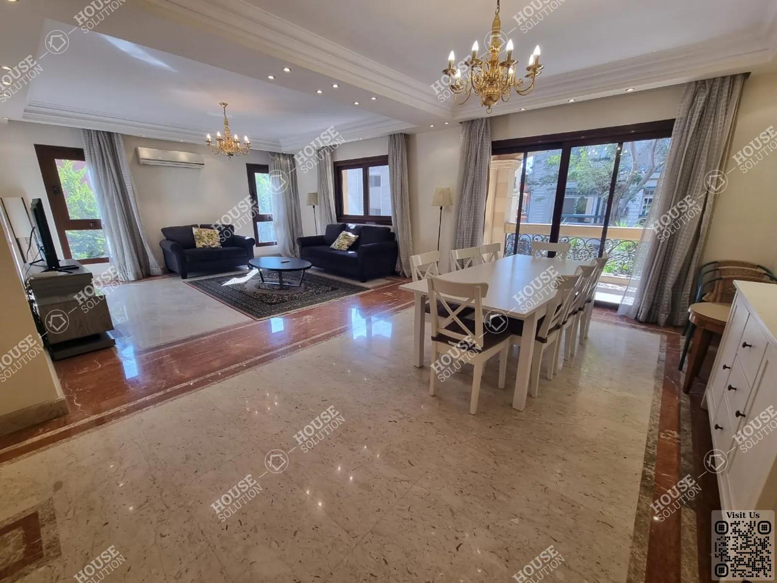 RECEPTION  @ Apartments For Rent In Maadi Maadi Sarayat Area: 260 m² consists of 4 Bedrooms 4 Bathrooms Modern furnished 5 stars #5626-1