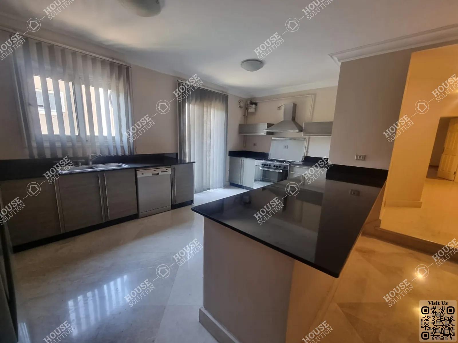KITCHEN  @ Apartments For Rent In Maadi Maadi Sarayat Area: 320 m² consists of 4 Bedrooms 4 Bathrooms Modern furnished 5 stars #5696-1