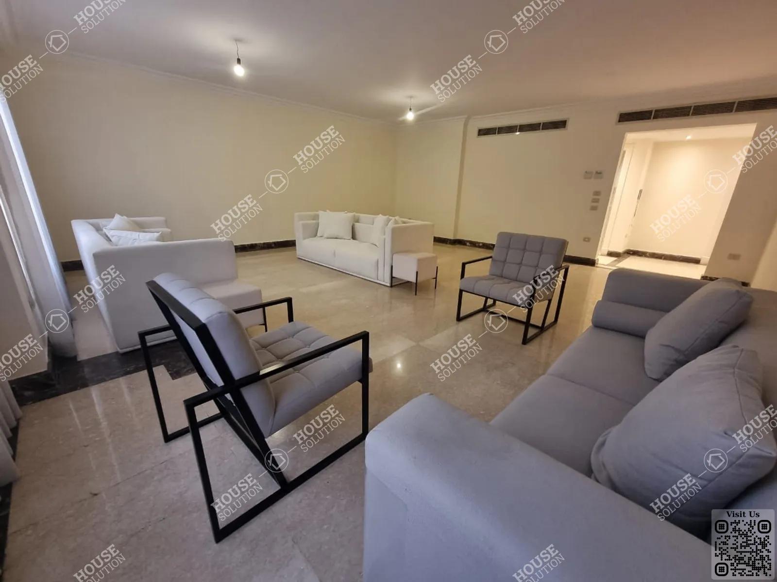 RECEPTION  @ Apartments For Rent In Maadi Maadi Sarayat Area: 185 m² consists of 3 Bedrooms 3 Bathrooms Semi furnished 5 stars #5762-2