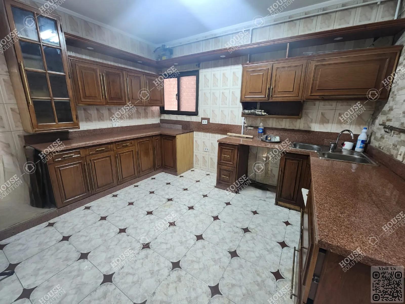 KITCHEN  @ Apartments For Rent In Maadi New Maadi Area: 175 m² consists of 3 Bedrooms 2 Bathrooms Semi furnished 5 stars #5776-2