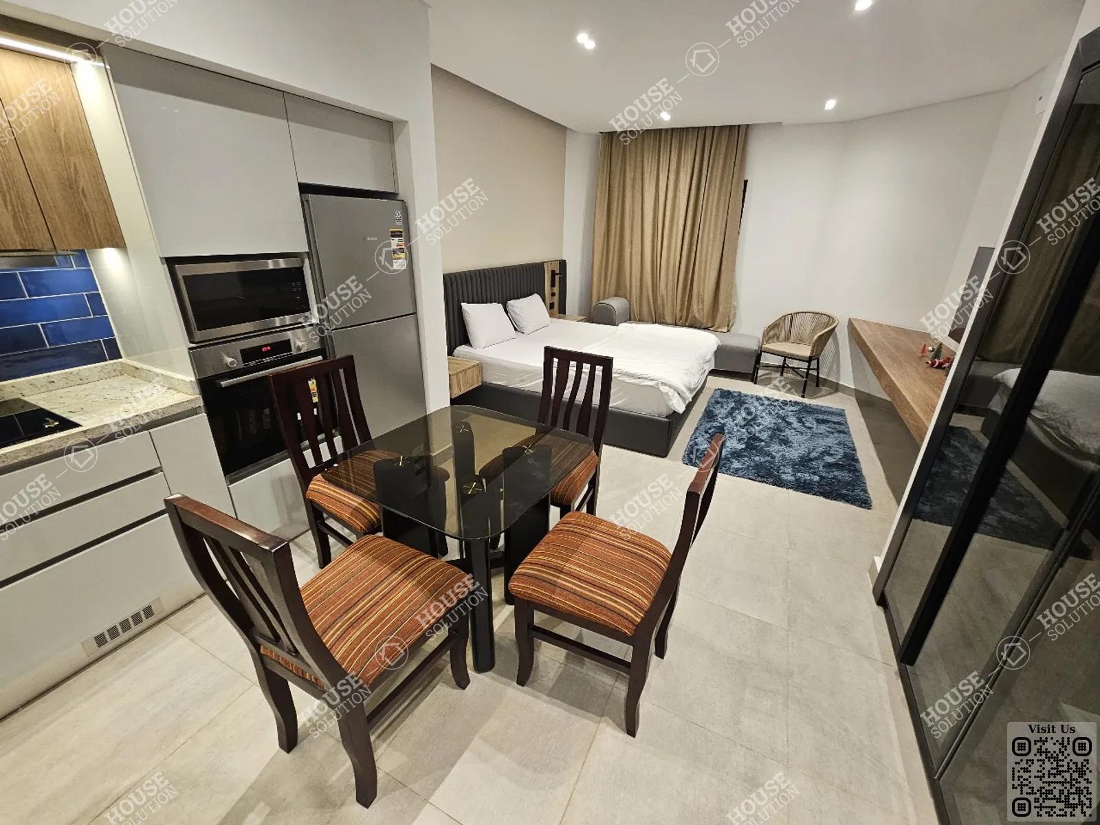 MASTER BEDROOM  @ Studios For Rent In Maadi Maadi Sarayat Area: 70 m² consists of 1 Bedrooms 1 Bathrooms Modern furnished 5 stars #5778-0