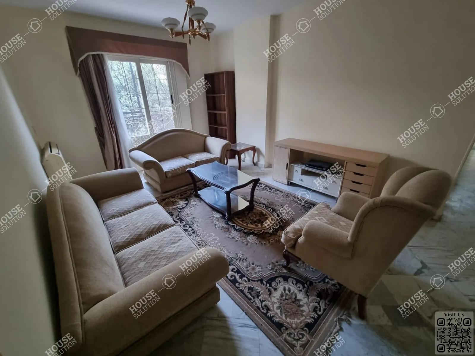 LIVING AREA  @ Apartments For Rent In Maadi Maadi Degla Area: 220 m² consists of 3 Bedrooms 3 Bathrooms Modern furnished 5 stars #5779-1