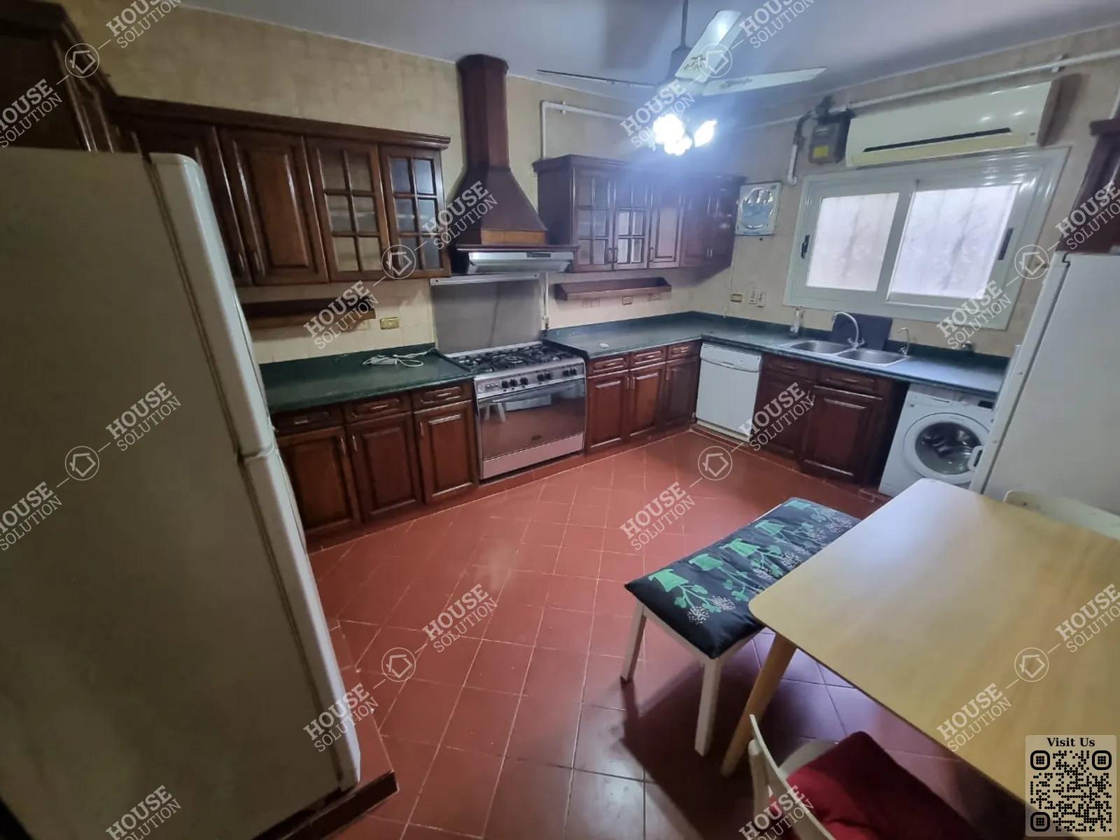 KITCHEN  @ Apartments For Rent In Maadi Maadi Degla Area: 220 m² consists of 3 Bedrooms 3 Bathrooms Modern furnished 5 stars #5779-2