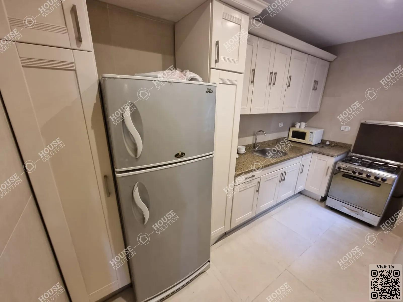 KITCHEN  @ Apartments For Rent In Maadi Maadi Degla Area: 125 m² consists of 2 Bedrooms 1 Bathrooms Modern furnished 5 stars #5805-1