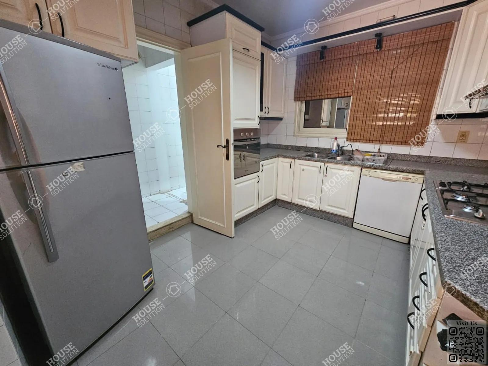 KITCHEN  @ Apartments For Rent In Maadi Maadi Sarayat Area: 185 m² consists of 3 Bedrooms 3 Bathrooms Furnished 5 stars #5821-1