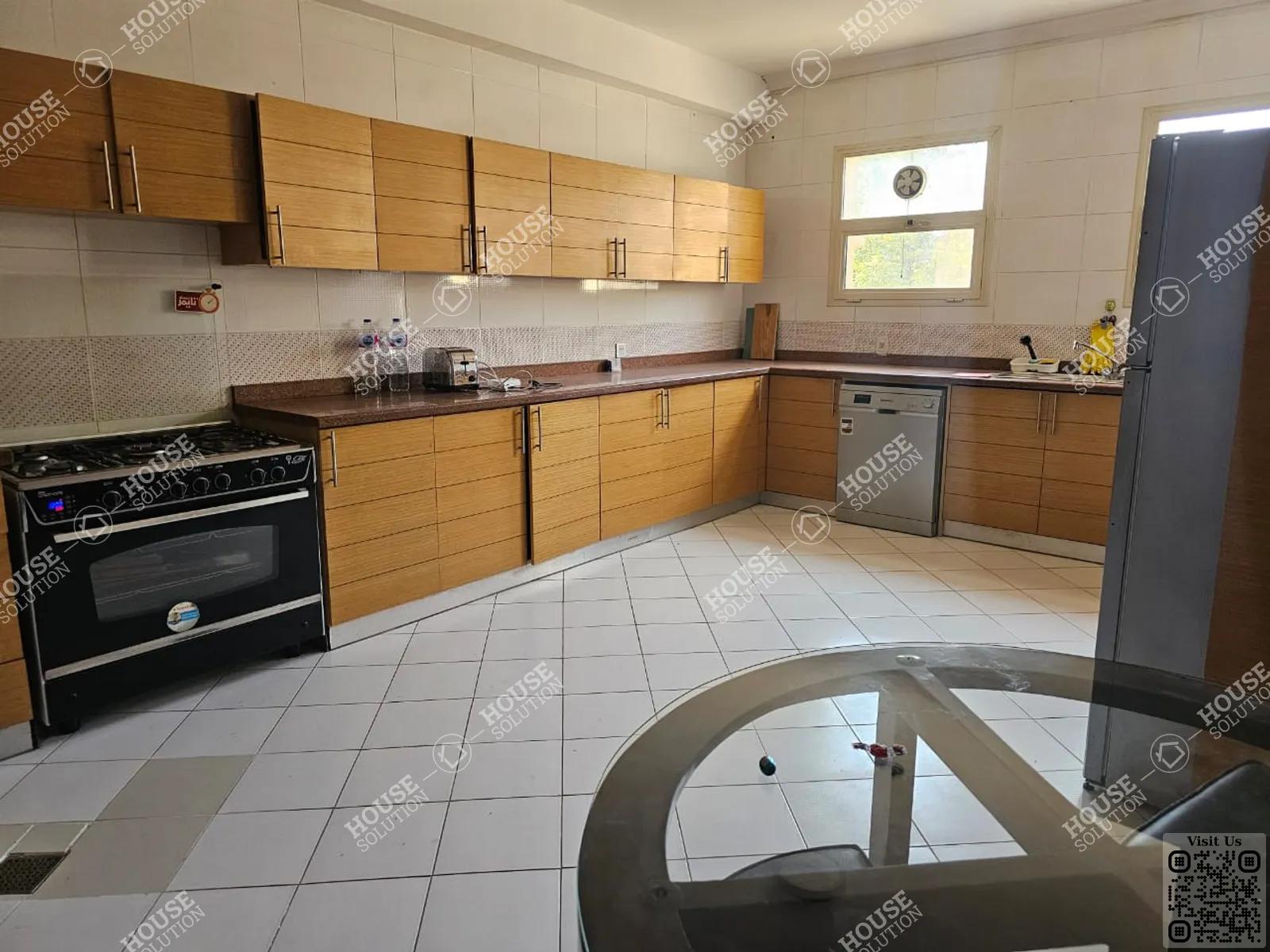 KITCHEN  @ Duplexes For Rent In Maadi Maadi Sarayat Area: 350 m² consists of 3 Bedrooms 3 Bathrooms Modern furnished 5 stars #5856-2