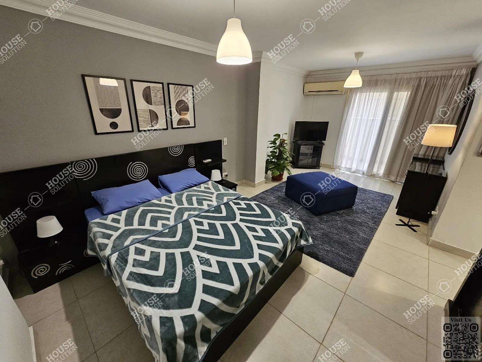FIRST BEDROOM  @ Apartments For Rent In Maadi Maadi Degla Area: 125 m² consists of 2 Bedrooms 2 Bathrooms Modern furnished 5 stars #5871-2